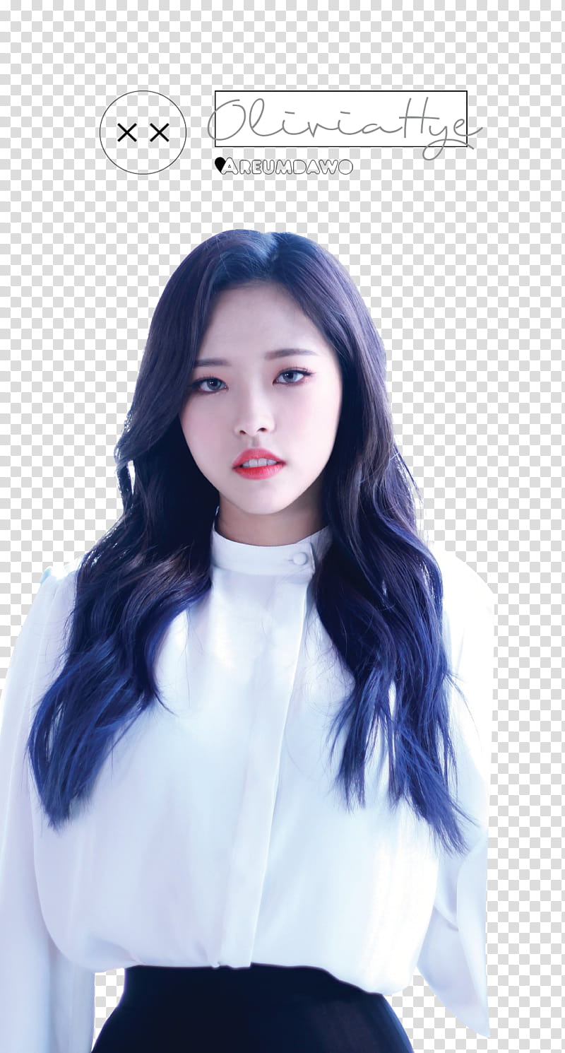 LOONA Olivia Hye X X teaser transparent background PNG clipart