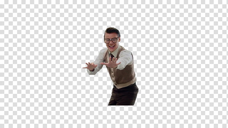 Marcel Harry Style, man wearing brown vest transparent background PNG clipart