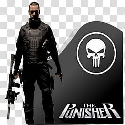 The Punisher transparent background PNG clipart