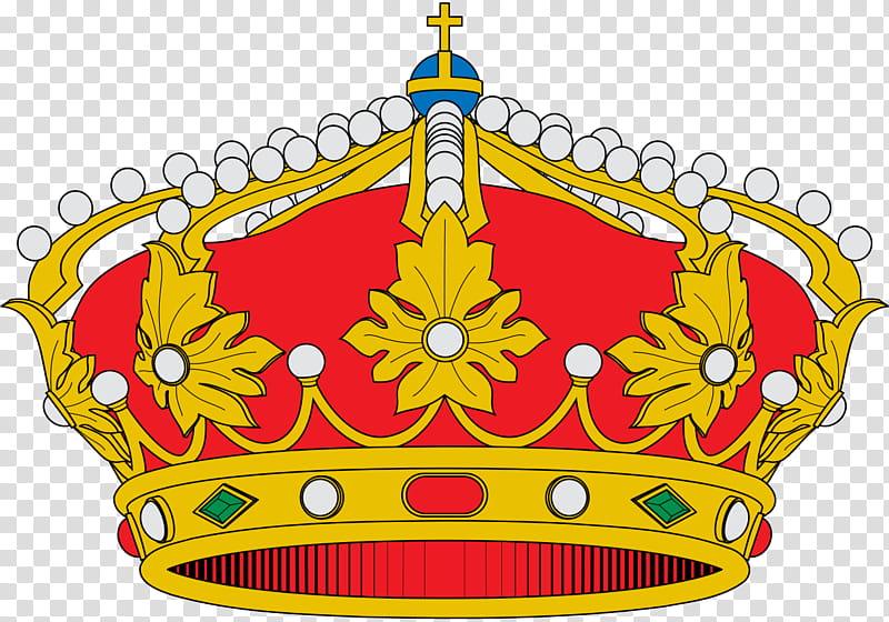 Park, Spain, Crown, Coroa Real, Spanish Royal Crown, Oberwappen, Yellow, Recreation transparent background PNG clipart