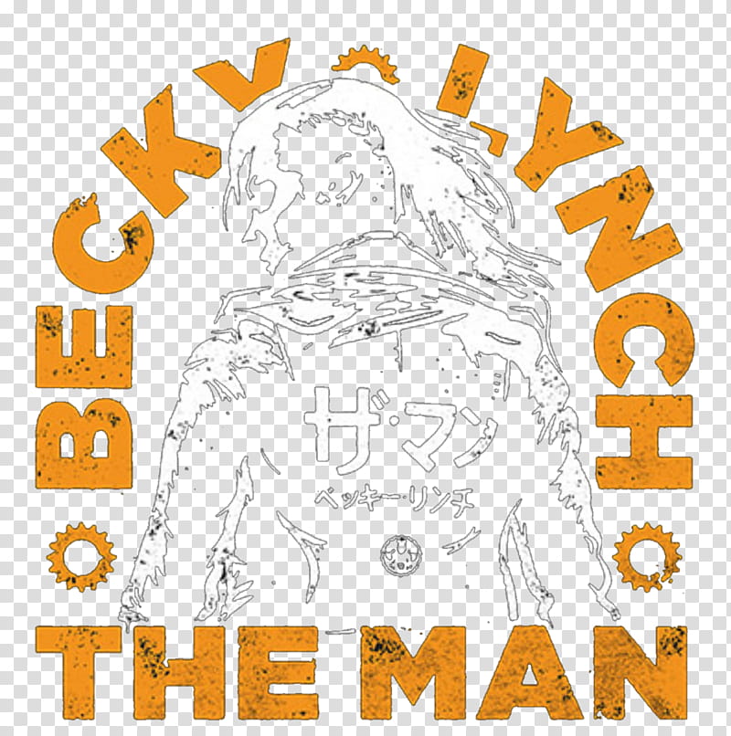 BECKY LYNCH &#;KATAKANA&#; LOGO transparent background PNG clipart