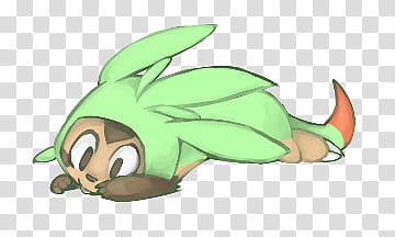 Chespin Banner transparent background PNG clipart