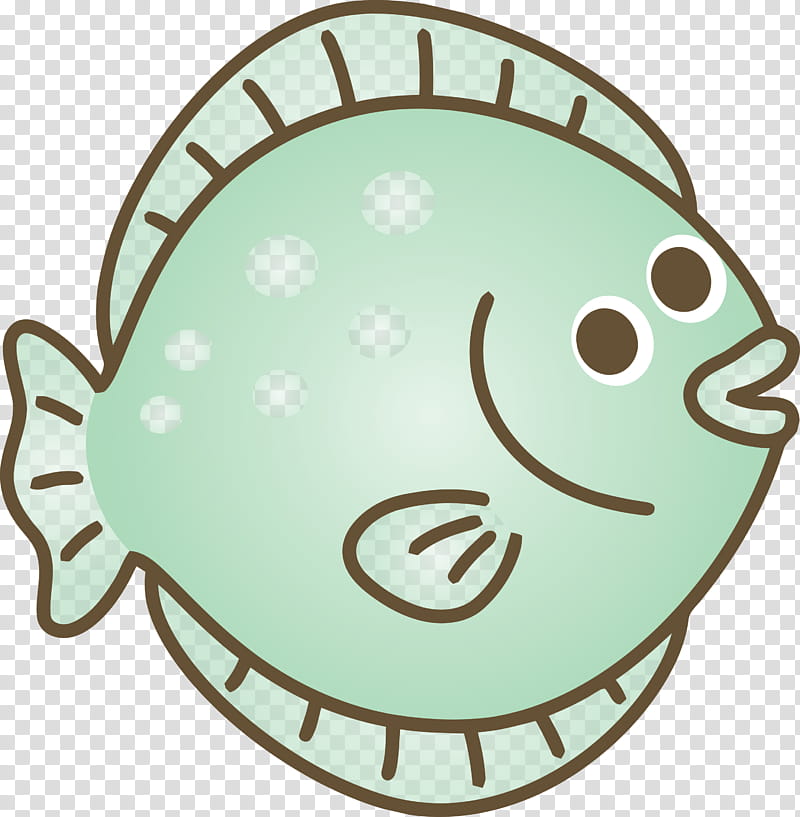 smile, Flounder, Cartoon Flounder, Fish transparent background PNG clipart