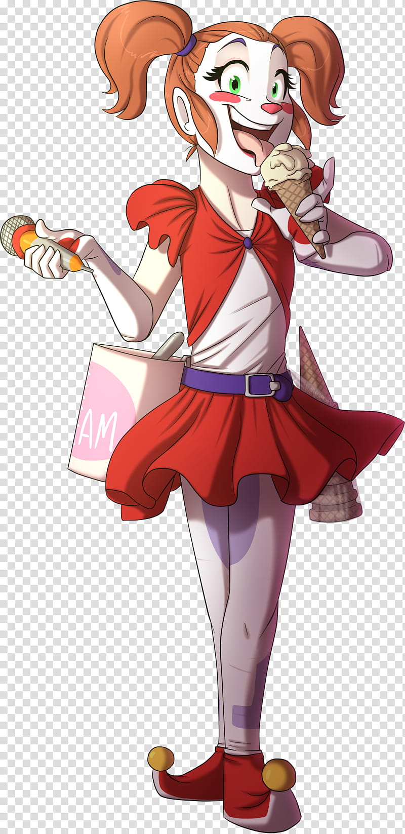 FNAFNG Ba, girl anime character transparent background PNG clipart