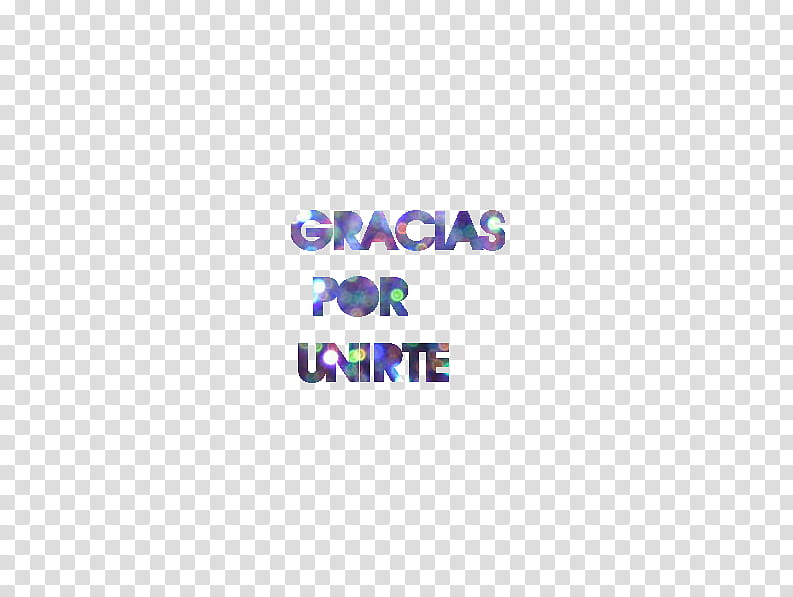 Texto Gracias por unirte transparent background PNG clipart