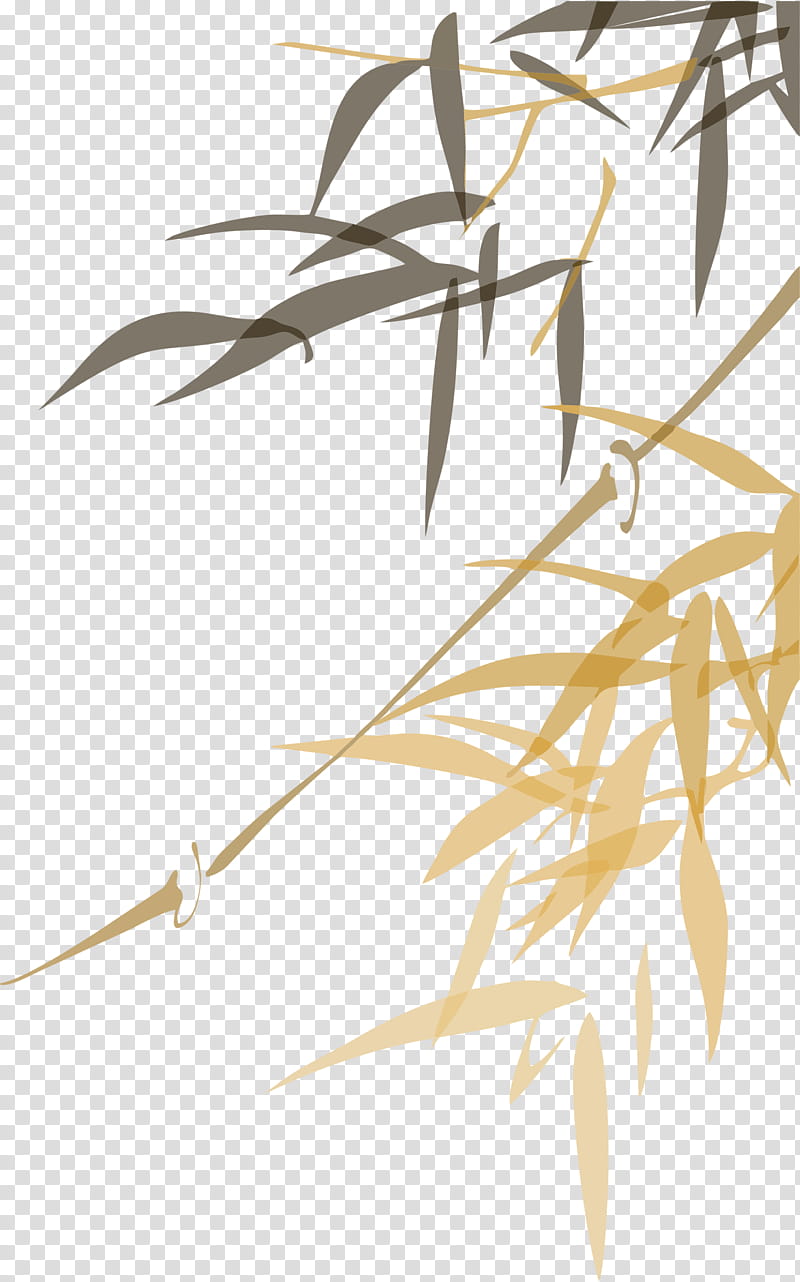 Bamboo Leaf, Ink Wash Painting, Inkstick, Chinese Painting, Calligraphy, Shan Shui, Branch, Line transparent background PNG clipart