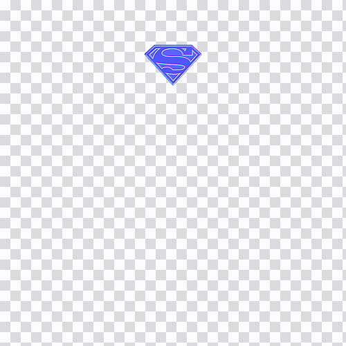 Supergirl Z tv serie, blue Superman logo transparent background PNG clipart