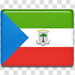 All in One Country Flag Icon, Equatorial-Guinea-Flag- transparent background PNG clipart