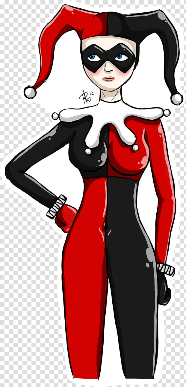 Harley Quinn transparent background PNG clipart