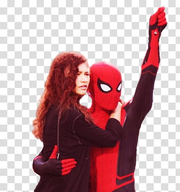 Spiderman MJ transparent background PNG clipart
