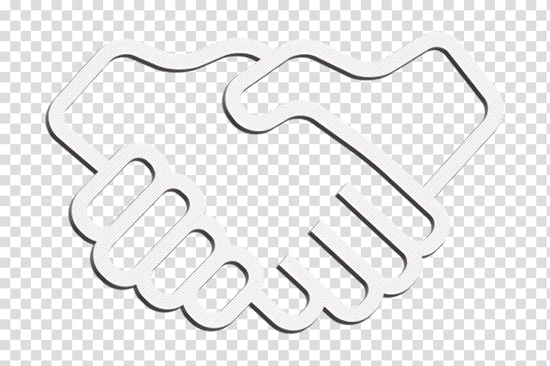 Deal icon Business icon Handshake icon, Text, Logo, Gesture, Signage transparent background PNG clipart