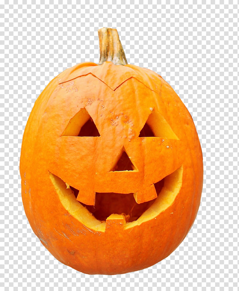 MINI Happy Halloween, orange jack-o'-lantern illustration transparent background PNG clipart