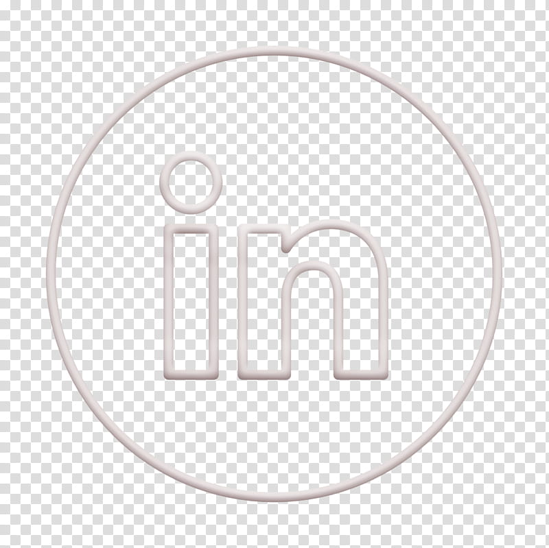 line icon linkedin icon neon icon, Professional Icon, Reference Icon, Social Icon, Work Icon, White, Text, Logo transparent background PNG clipart