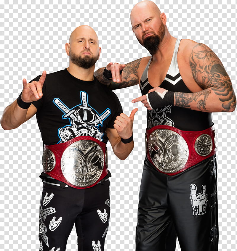 Luke Gallows and Karl Anderson  transparent background PNG clipart