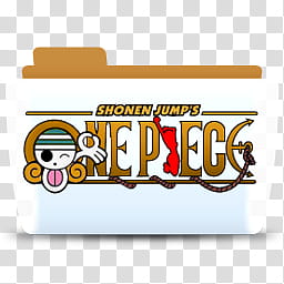 One Piece icon folder, Dossier Nami, Shonen's Jump's One Piece file folder illustration transparent background PNG clipart