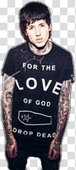 Oliver Sykes transparent background PNG clipart