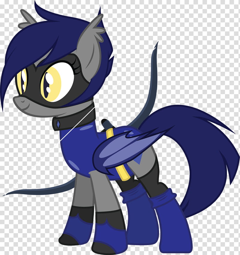 Sapphire, The Crystal Archer, blue and gray My Little Pony character transparent background PNG clipart