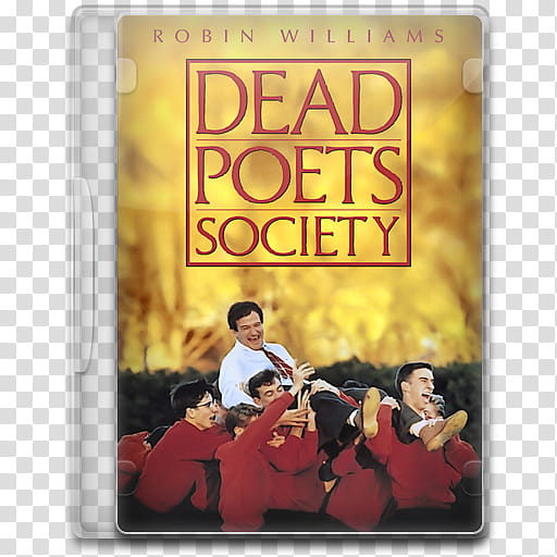 Movie Icon , Dead Poets Society, Dead Poets Society movie case transparent background PNG clipart