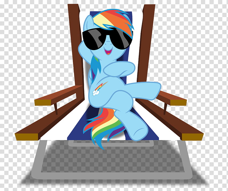Dashie Chillaxing, My Little Pony Illustration transparent background PNG clipart