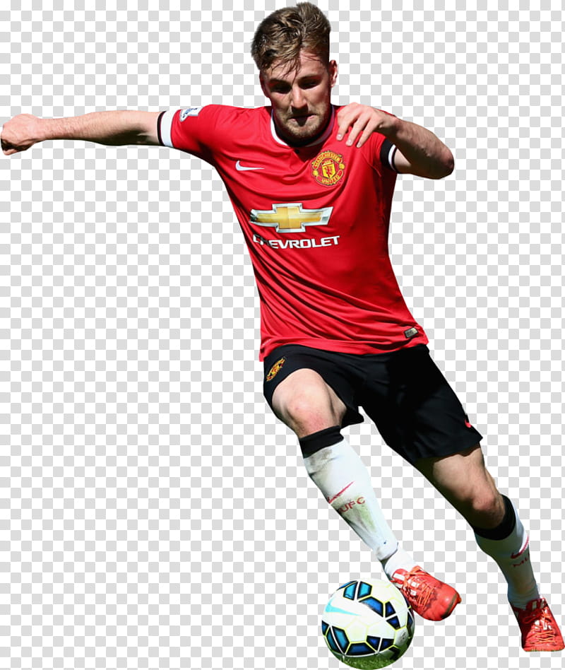 Luke Shaw Manchester United - transparent background PNG clipart