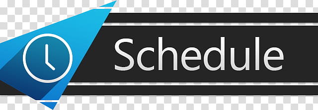 Twitch Desinika Panels v  , Schedule logo transparent background PNG clipart