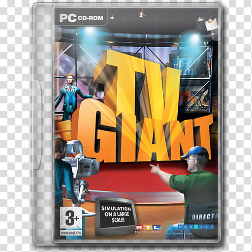 Game Icons , TV-Giant, closed TV Giant PC CD-ROM case transparent background PNG clipart