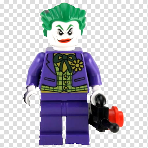 Lego Figure Icons, Lego Joker transparent background PNG clipart