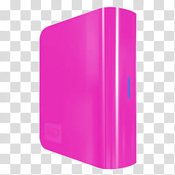Western Digital Ext Hard Drive, WD-My-Book-Pink-Rashy transparent background PNG clipart