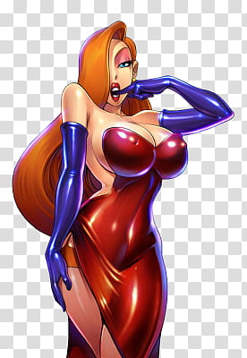 Jessica Rabbit Calidad transparent background PNG clipart