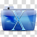 Colorflow   sa System, blue X folder art transparent background PNG clipart