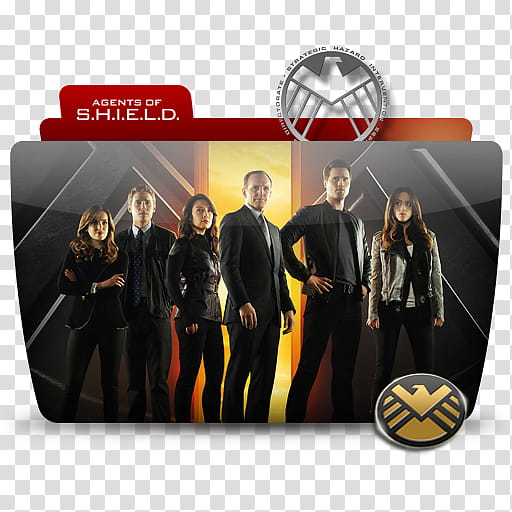TV Folder Icons ColorFlow Set , Marvel Agents Of Shield  transparent background PNG clipart