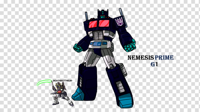 Nemesis Prime G, Robot Mode v transparent background PNG clipart