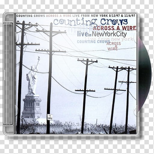 Counting Crows, , Across The Wire Live In New York City transparent background PNG clipart