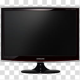 LCDicon, Samsung Syncmaster T front, Samsung flat screen monitor transparent background PNG clipart