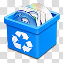 DSQUARED BINS, dsquared_trash_aqua_full icon transparent background PNG clipart