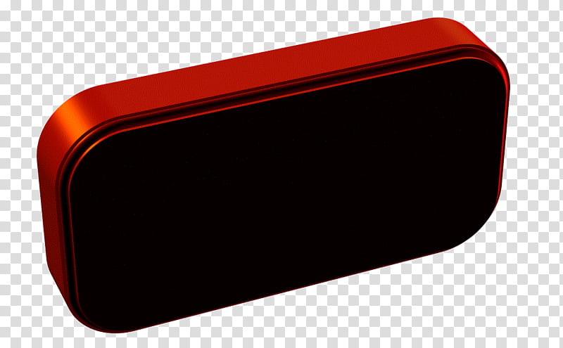 black and red portable speaker transparent background PNG clipart