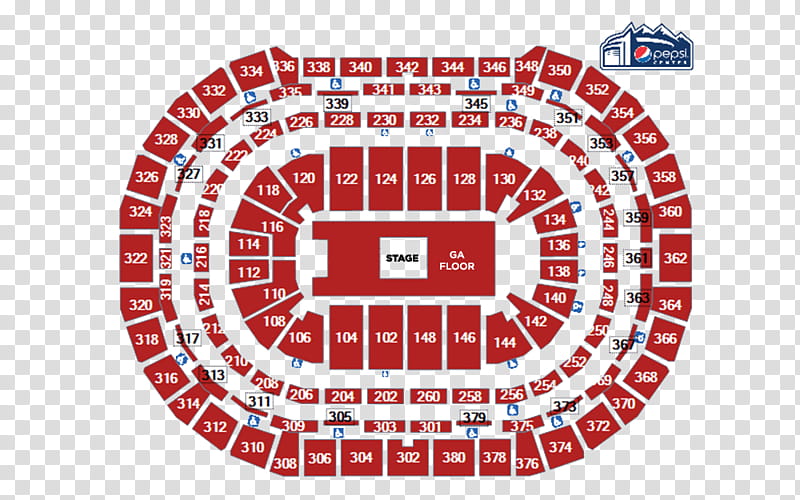 Colorado Avalanche Pepsi Center Seating Chart