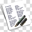 Pages or TextEdit Icon,  transparent background PNG clipart