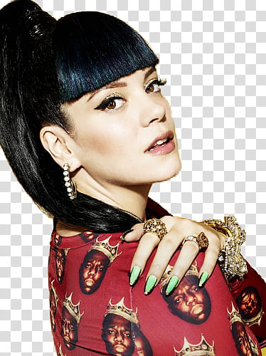 Lily Allen  ,  transparent background PNG clipart