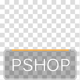 Container dock icons, SHOP, Pshop text transparent background PNG clipart