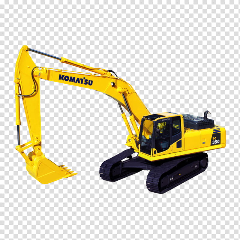 Komatsu Limited Yellow, Excavator, Crawler Excavator, Compact Excavator, John Deere, Heavy Machinery, Komatsu Pc2008 Hybrid, Construction, Loader transparent background PNG clipart