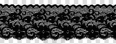 Lace Screentone , black frame illustration transparent background PNG clipart