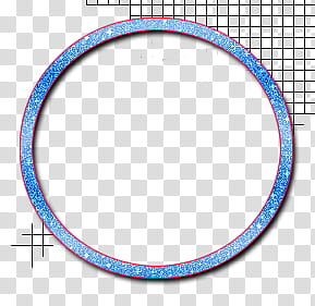 O, round blue frame transparent background PNG clipart