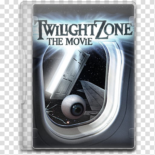Movie Icon Mega , Twilight Zone, The Movie, Twilight Zone The Movie DVD case transparent background PNG clipart