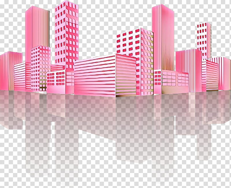 pink text human settlement line city, Cartoon, Magenta, Material Property, Architecture, Graphic Design transparent background PNG clipart