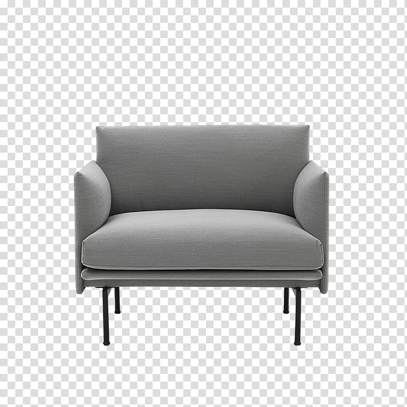 Muuto Outline Chair Couch Design, Table, Scandinavian Design, Seat, Furniture, Muuto Outline Sofa, Upholstery, Architonic transparent background PNG clipart