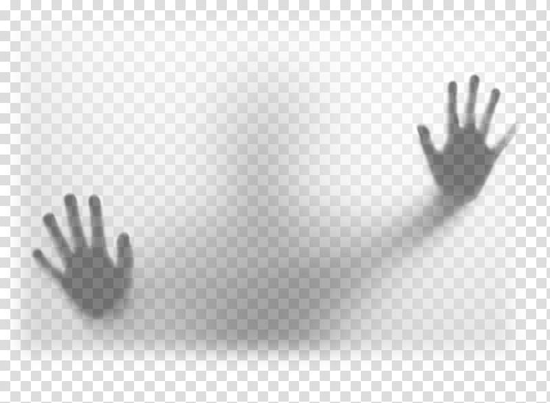 Ghost Behind The Glass, human hands transparent background PNG clipart