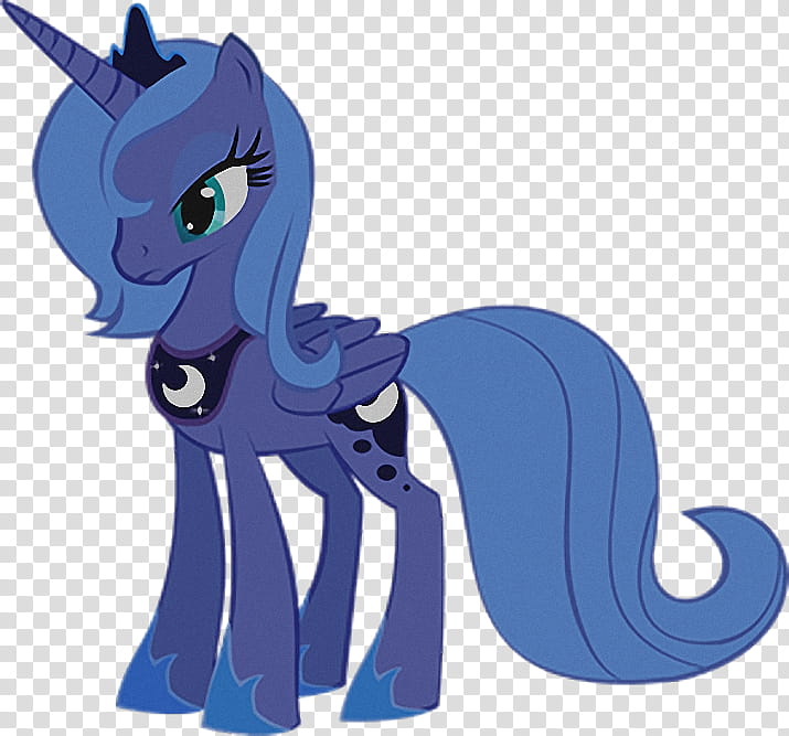 MLP: Princess Luna, standing purple unicorn illustration transparent background PNG clipart