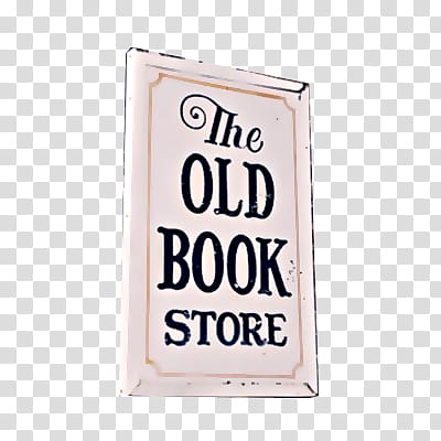 Vintage s, The Old Book Store art transparent background PNG clipart