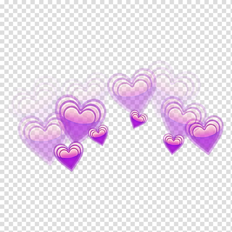 Emoticon, Heart, Emoji, Sticker, Love, Blue, Violet, Purple transparent ...